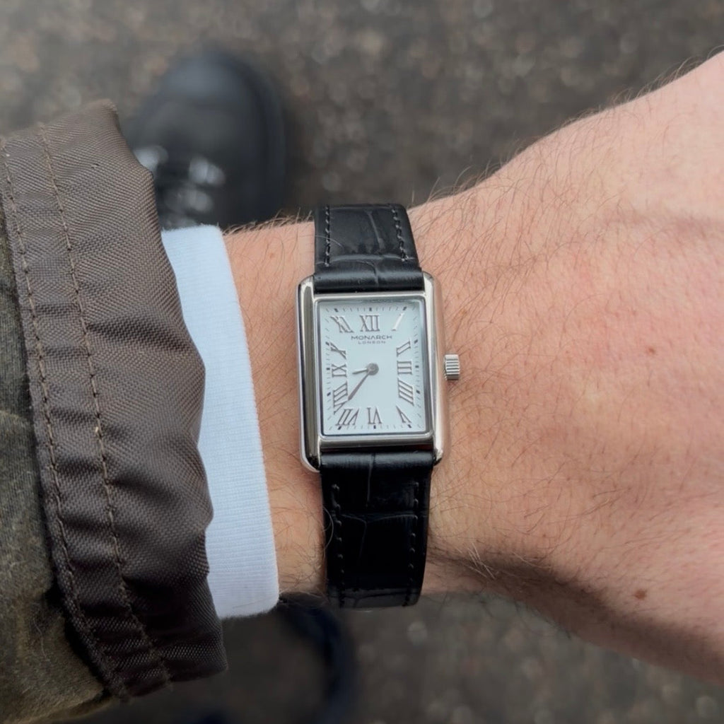 The Monarch Timepiece - Silver Watch